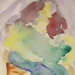Painted from live model